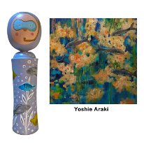Artist Yoshie Araki  Kokeshi Paris Project by Nicolas-Yvan Perrot