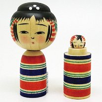 YOSHIO OGASAWARA  Togatta Traditional, Komochi Kokeshi
