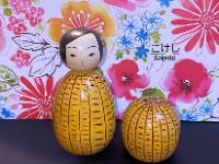 Kakizawa Yoshinobu (柿沢是伸)  New Style: Peanut Kokeshi!