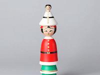 Hiraga Teruyuki (平賀輝幸) 2022 Photo by Gallery Shin  2022 Christmas Kokeshi