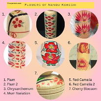 Flowers of Nanbu Hanamaki Nanbu and Hanamaki typically do not have many flower design elements