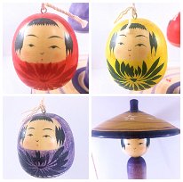 Kakizawa Yoshinobu (柿沢是伸) DOB 1974 Master Father Kakizawa Zetakashiko - Shimanuki Shop Kokeshi Can