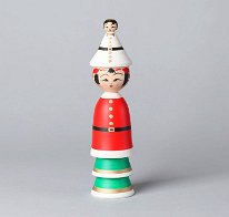 Hiraga Teruyuki (平賀輝幸) 2022 Photo by Gallery Shin 2022 Christmas Kokeshi
