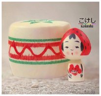 Akira Suzuki (鈴木明) New Style: Strawberry Kokeshi