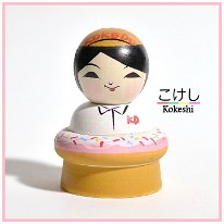 Abo Masafumi (阿保正文) New Style - Donut Kokeshi