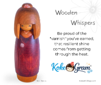 Wooden Whispers Be proud of the 