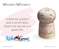 Wooden Whispers A little bit of paint and a lot of heart, that’s the secret to a good life.