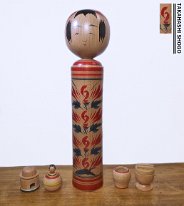 Traditional Naruko Nesting Doll by Takahashi Shogo