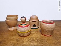 Traditional Naruko Nesting Doll by Takahashi Shogo