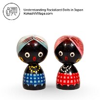 Omiyage Understanding Racialized Dolls In Japan Kokeshi Versions of Dakko Chan