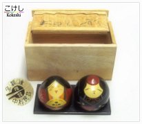 Nakamura Folk Art Co. Kishu doll-Ouchi, Hina-matsuri