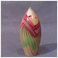 Fukushima Hiroe (汪江 ひろえ) Artisan | Woodturner Unsigned believed to be by Hiroe bamboo shoot