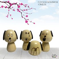 Eleonor Boström Kokechi Pups Collaborative work with Usaburo Grandson Hiroyuki Okamoto