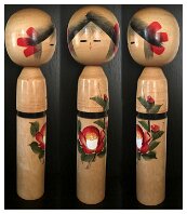 Sato Kouson (佐藤香村) Artisan | Woodturner Kantsubaki Winter Camellia 36 cm