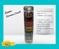 Kokeshi Games: Daruma Otoshi; Wa Nuki Daruma 輪抜きだるま