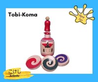 Kokeshi Toys: Flying Top Korenaka