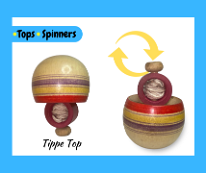 Tops: Hand stand Tippe Top