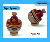 Tops: Hand stand Tippe Top