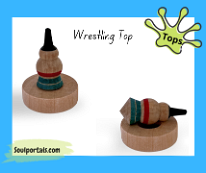 Kokeshi Toys: Tops Spinners Sumo Wrestlers