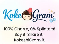 KokeshiGram こけしグリーティング