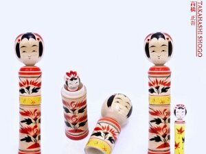 Nesting Kokeshi